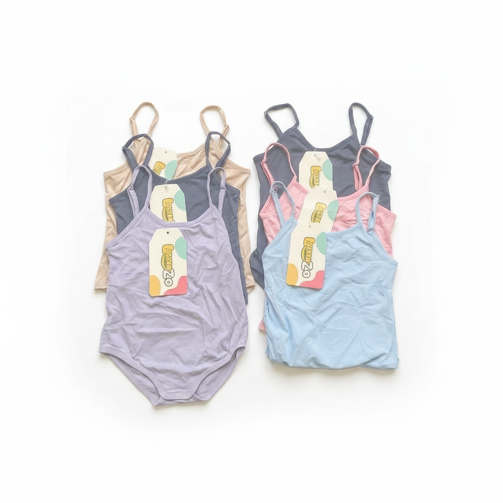 Boomzo Camisole Bodysuits Clean Background
