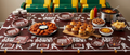 Touchdown! Football Party Tablecloth – Maroon & White
